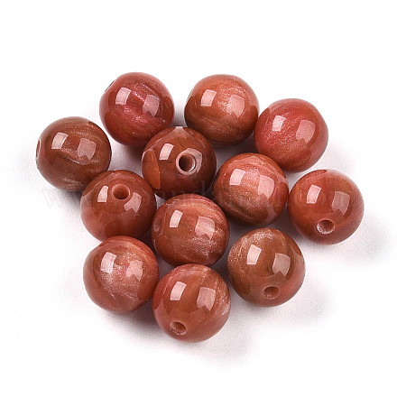 Бусины из cмолы RESI-YW0004-28A-12-1