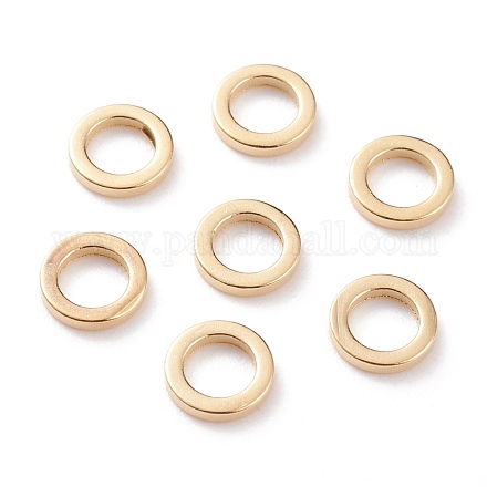 Латунные соединительные колечки KK-Y003-03A-G-1