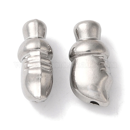 Бусины из нержавеющей стали марки 304 STAS-I305-123P-1