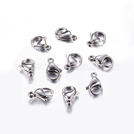 Застежки-карабины из нержавеющей стали марки 304 STAS-R050-13x8mm-1