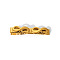 Stainless Steel Alligator Hair Clip, Hair Accessory for Women Girls, Infinity, 61x11mm