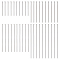 Beebeecraft 1 Box 800Pcs 20/30/40/50mm Satin Pins Stainless Steel Flat Head Eye Quilting Straight Pins for Sewing Dressmaker Jewelry Making DIY Craft Head: 1.2~1.5mm