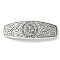 Alloy Hair Barrettes, for Woman Girls, Stainless Steel, Word, 83.5x28.5x12.5mm