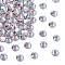 Preciosa® MAXIMA Crystal No Hotfix Flatback Stones, Czech Crystal, Dura Foiling, Round(438 11 615 Chaton Rose), 20110 200 Mesmera AB, SS12(3~3.2mm)