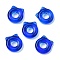 Glass Beads, Cat, Royal Blue, 14.5x14x4.5mm, Hole: 6mm