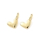Brass Pendants, Heart, Lead Free & Cadmium Free, Long-Lasting Plated, Rack Plating, Real 18K Gold Plated, 14.5x16x2.5mm, Hole: 5mm
