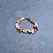 Glass Imtation Red Agate Chip Beaded Bracelets for Women