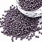 11/0 Czech Opaque Glass Seed Beads, Lustered, Round, Rosy Brown, 2.2x1.5mm, Hole: 0.7mm, about 500g/bag
