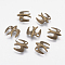 Alloy Pendants, Cadmium Free & Nickel Free & Lead Free, Bird, Antique Bronze, Size: about 13mm long, 12mm wide, 2mm thick, hole: 2mm