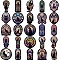Gothic Style PVC Self-Adhesive Cartoon Stickers, Black Cat Waterproof Decals for Kid's Art Craft, Mixed Shapes, 73.9x41.7mm, 50pcs/set