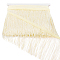 10 Yards Polyester Fringe Ribbon, Tassel Lace Ribbons, for Clothing Ornament, Cornsilk, 5-7/8 inch(150mm)