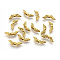 Tibetan Style Alloy Beads, Cadmium Free & Nickel Free & Lead Free, Wing, Antique Golden, 16x5x3mm, Hole: 1.5mm