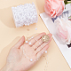1 рулон пластиковых цепочек с круглыми бусинами DIY-SC0024-96B-3