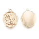 Латунные микропаве прозрачные подвески с фианитом KK-N216-577LG-1