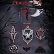 Подвески из сплава в тибетском стиле FIND-SZ0003-53-2
