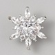 Латунные пуговицы с 1 отверстием и хвостовиком из циркония. FIND-WH0423-95B-1