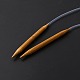 Бамбуковые круговые спицы DIY-WH0043-42C-2