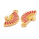 Подвески из эмали и сплава ENAM-I049-01AG-3