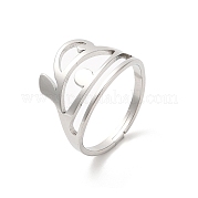 Кольца из нержавеющей стали марки 304 RJEW-L107-003P