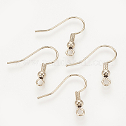 Латунные крючки для сережек KK-T029-132LG-NF