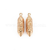 Латунные заостренные подвески KK-S356-640-NF