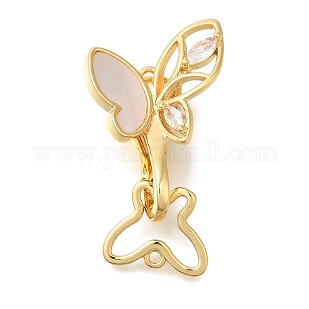 Застежки-защелки из латуни KK-K389-133G-1