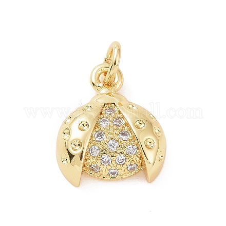 Латунные микро проложить кубического циркония подвески KK-C012-44G-1