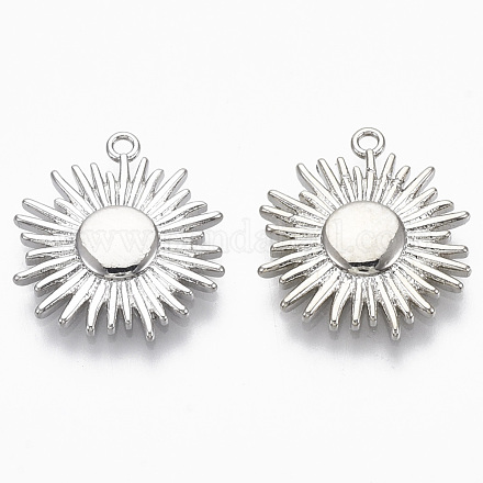 Подвески из латуни солнечное затмение KK-R130-009P-NF-1