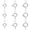 DELORIGIN 36pcs 925 Sterling Silver Lobster Claw Clasp with Jump Rings Jewelry Making Lobster Clasps Necklace Clasps and Closures Suitable for DIY Necklaces Bracelet Crafts Accessories