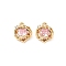 Brass Micro Pave Cubic Zirconia Pendants, Cadmium Free & Nickel Free & Lead Free, Heart Charms, Real 18K Gold Plated, 11.5x10x5.5mm, Hole: 1.4mm