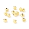Brass Beads, Long-Lasting Plated, Lantern Shaped, Real 18K Gold Plated, 4x3mm, Hole: 1mm