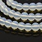 Opalite Round Beads Strands, 4mm, Hole: 1mm, about 105pcs/strand, 15.7 inch