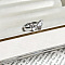 Brass with Crystal Rhinestone Enamel Cuff Rings for Women, Platinum, Butterfly, Inner Diameter: Adjustable