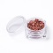Nail Art Decoration, Synthetic Goldstone Chip Beads, No Hole/Undrilled, 1.5~8.5x1.5~5mm, 6g/box