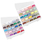 Sewing Thread Kits, Colorful, 0.2mm, Box: 97x121x49mm