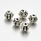 Tibetan Style Alloy Lantern Beads, Lead Free & Cadmium Free & Nickel Free, Antique Silver, 6x6mm, Hole: 1mm