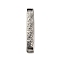 Tarnish Resistant 304 Stainless Steel Connector Charms, Rectangle Links with Tortoise, Stainless Steel Color, 30x5.5x2.5mm, Hole: 3.5x2mm