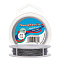 3 Strands Copper Craft Wire, Long-Lasting Plated, Twisted Round, Gunmetal, 20 Gauge, 0.8mm, about 10m/roll