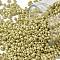 TOHO Round Seed Beads, Japanese Seed Beads, (PF559F) PermaFinish Yellow Gold Metallic Matte, 11/0, 2.2mm, Hole: 0.8mm, about 1110pcs/10g