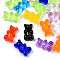Resin Cabochons, Bear, Mixed Color, 17.5x10.5x7.5mm