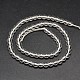 Синтетические кварцевые круглые бусинки PIEG-J002-16-4mm-2