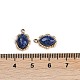 Овальные подвески из натурального лазурита STAS-I325-144G-02-3