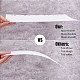 Разделители страниц формата А4 DIY-WH0430-425B-6