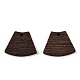 Подвески из натурального дерева венге WOOD-T023-83-2