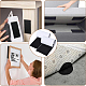 Прямоугольные самоклеящиеся ленты из полиэстера и нейлона с липучкой DIY-WH20002-129-4