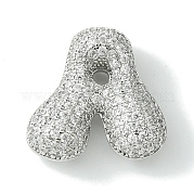 Стойки обшивки латунь кубического циркония подвески KK-S378-02P-A