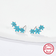 Серьги-гвоздики с кубическим цирконием HO3572-3
