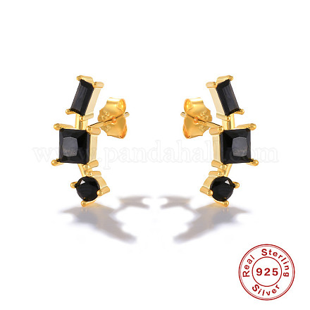 Геометрические серьги-гвоздики из стерлингового серебра s925 WD8941-3-1