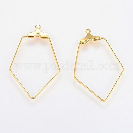 Подвески из стали и латуни X-KK-R056-10G-1