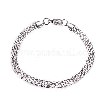 Браслеты из нержавеющей стали 304 BJEW-D431-21-1